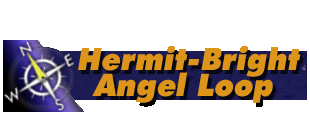 Hermit & Bright Angel Loop Map