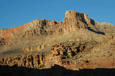 The early morning light carresses Grand Canyon