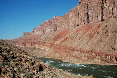 And downstream along the Colorado River
