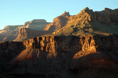 Grand Canyon in the golden hour
