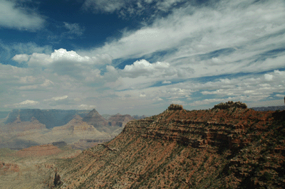 Cloudplay over Grand Canyon