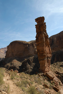 The Hoodoo Monument of Monument Creek
