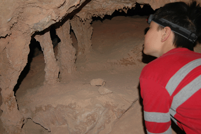 Exploring Cave of the Domes