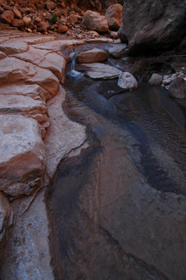 Sculpted Nankoweap Creek