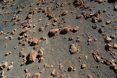 A Martian landscape greets me near Nankoweap Butte saddle