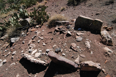 Ancestral Puebloan site in Kwagunt Canyon