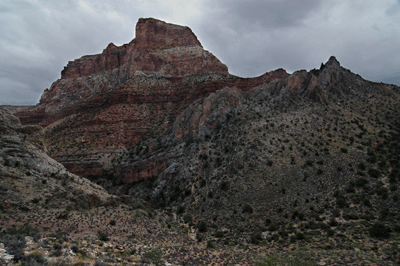 Looking south toward Malgosa Canyon and Kwagunt Butte