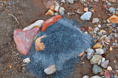 Deconstructed stone in Lava Creek Canyon
