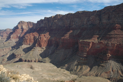 Looking towards Palisades of the Desert