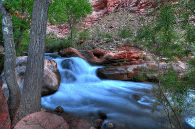 Tapeats Creek in Grand Canyon